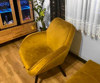 Zdjęcie autorstwa: MAŁGORZATA, WARSZAWA, Opinia:Bardzo wygodny fotel, świetnie się prezentuje w salonie. Jest bardzo dobrze wykonany z miłej w dotyku tkaniny.